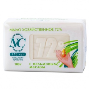 Мыло хозяйственное 72% с пальмов.маслом 180гр Невская косм. (36) 