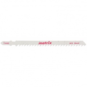 Набор пилок для электролобзика по дереву 3штуки 110х4мм Matrix