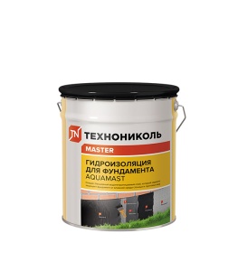 Мастика битумная Аквамаст 3кг фундамент к-4 шт