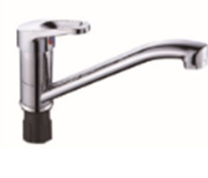 Смеситель д/умыв AQUATTRO рыч, излив 22см, на Г, пласт. ручки, б/подводки