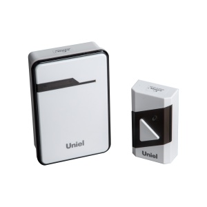 Звонок беспровод UDB-016 W-R1T1-38S-150M-WH/BL 38мелод,радиус 150м 11371