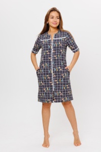 Халат жен. на молнии 1869,1869/1 р.44 (ЧЗ)