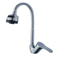 Смеситель для кухни  AQUATTRO рычажный гибкий излив 24 см.