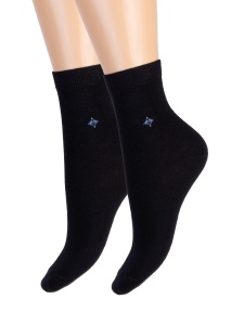 Носки подростковые для мальчиков х/б+эл КВ с2103 р.22-24 1/30 НДС 20% (ЧЗ)