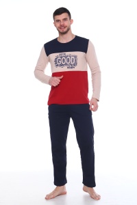 Пижама муж. (футб.длин.рукав+брюки) 74022 р.48ТУЛЬСКОЕ ОТДЕЛЕНИЕ N8604 ПАО СБЕРБАНК