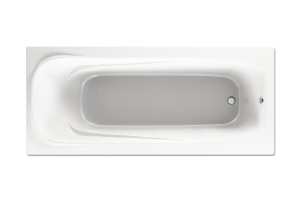Ванна акриловая 1,8 м Comfort Maxi, ширина-80см, с монтажным комплектом, экраном 1,8м и сифоном