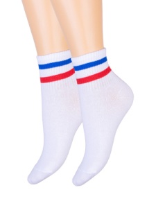 Носки детские уни. х/б+эл КВ с525 1/30 р.20-22 (ЧЗ)