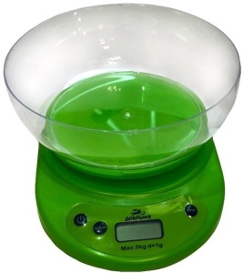 Весы кухонные Добрыня DO-3009