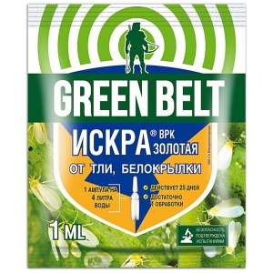 Средство от ГУСЕНИЦ вредителей ИСКРА Золотая 1мл ампула