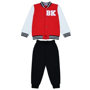 Комплект мал. (бомбер+брюки) BK5403 рост 116 (ЧЗ)