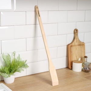 Лопатка кухонная березовая 60 см Доляна 1/1