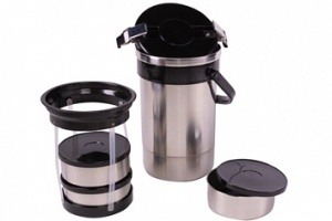 Термос нержавеющая сталь 3-х секционный 3х0,5 л ЭКСПРЕСС TM AMET 1/1