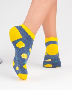 Носки жен. х/б+эл. КВ с1243 1/30 р.23-25 (ЧЗ)