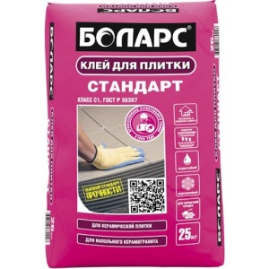 Клей для керамической плитки 25кг Боларс Стандарт(48)