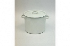 Кастрюля эмалированная 2,0 л без рисунка 