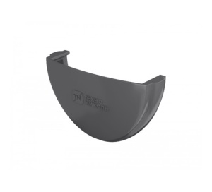 Заглушка желоба, серая  