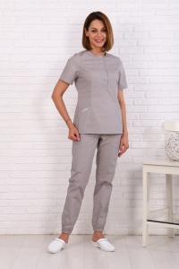 Костюм мед. жен.мод.205СК цв.30 серый р.60/170(ЧЗ)    