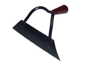 Тяпка 200х55мм красная самозаточная Суперсталь БЕЗ ЧЕРЕНКА