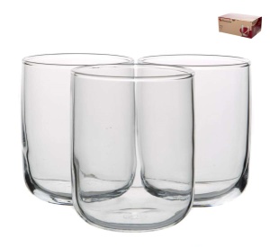 Набор стаканов стекло 6штук ICONIC 270мл п/уп 1/4