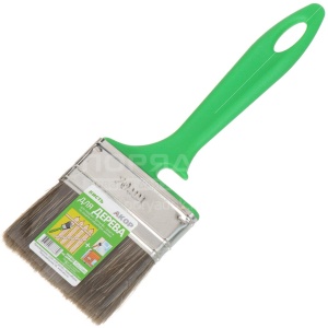 Кисть По дереву 70х12мм ЗЕЛЁНАЯ