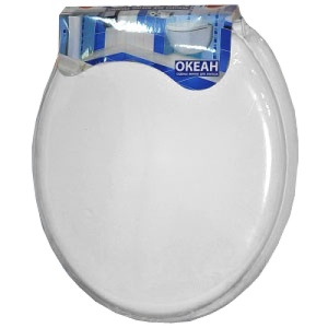 Сиденье для унитаза Мягкое "Белое"