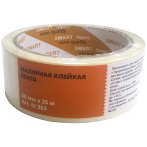 Лента малярная 38мм*20м SMART tapes инд.уп. (48)