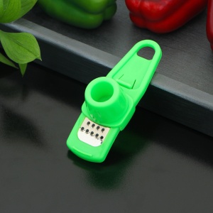 Терка для чеснока малая с держателем Доляна 1/1