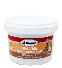 Шпатлевка акриловая для деревянных полов 1кг Д-007 (6)  
