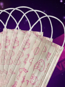 Маски одноразовые XS ДЕТСКИЕ (50шт в коробке) BMAS050 (20)