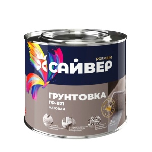 Грунтовка ГФ-021 красно-коричневая матовая 1,8кг 