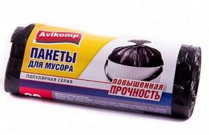Пакеты д/мусора 30л рулон 20шт биораз.Eco Technology Авикомп (45)