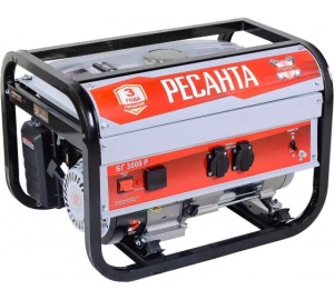 Генератор бензиновый БГ3000Р Ресанта  64/1/43
