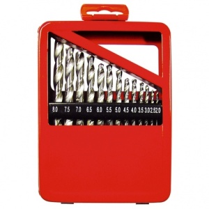 Набор сверл по металлу 13шт(2-8мм ч/з 0,5мм) MATRIX