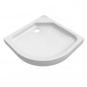 Поддон акр 100х100 MARONI  низкий полукруг в комплекте