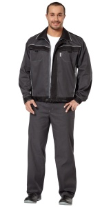 Костюм Джокер NEW(сер.-черн.-лайм),брюки р.128-132/170-176(ЧЗ)