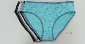Трусы жен. Слип цвет. 61552 р.XL (ЧЗ)