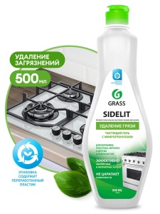 Средство чистящее крем для кухни и ванной комнаты 500мл Sidelit