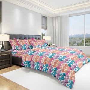 КПБ eco cotton печатный 1,5 Аморе Мио В