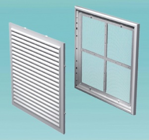 Решетка вентиляционная МВ-250-С (250х250) с сеткой