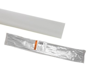 Термоусаживаемая трубка ТУТнг 30/15 белая по1м TDM