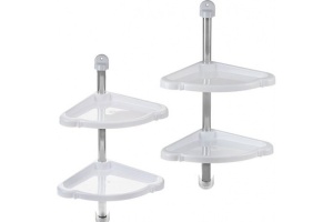 Полка угловая для ванны 4 яруса Элансия