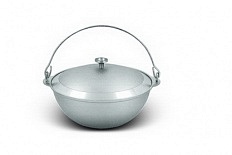 Котел алюминиевый 7,0 л литой походный TM KUKMARA 1/4