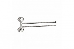 Пол/держатель 2 рога хром длинные     Мегатек