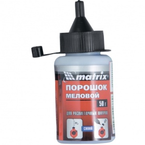 Порошок меловой синий для разметочных шнуров 115гр Matrix