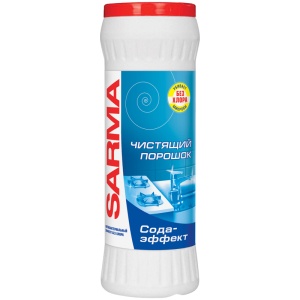 Средство чистящее с антибактериальным эффектом+сода эффект 400гр Сарма (18)