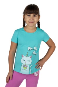 Футболка для девочки л3489 р.32/128 