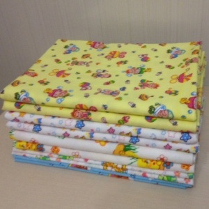 Простыня 90х120 фланель (пеленка)