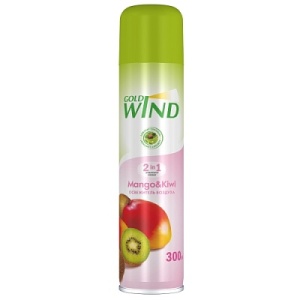Освежитель воздуха 300мл Gold Wind Mango&Kiwi (12) ЧЗ