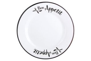 Тарелка керамика 18см десертная Bon Appetit 1/12