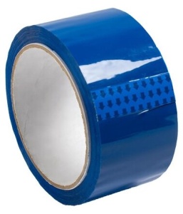 Скотч цветной синий 48мм*50м*45мкм (36/6)